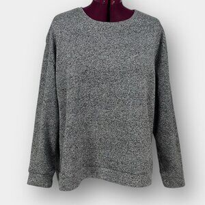 TEXFIT Women's Pullover Fleece Sweatshirt 2X Crewneck Long Sleeve Knit